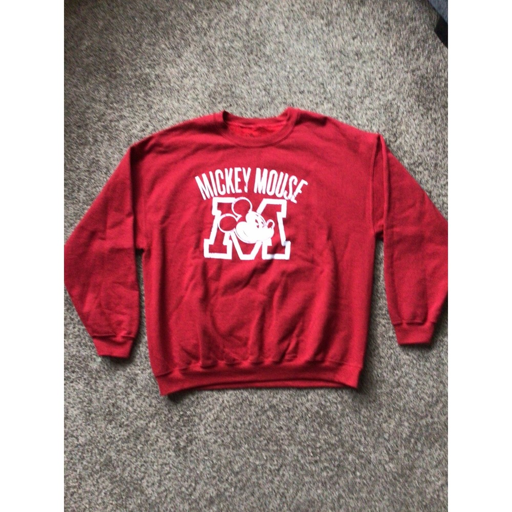 Disney Mickey Mouse Crewneck Sweatshirt Size XL